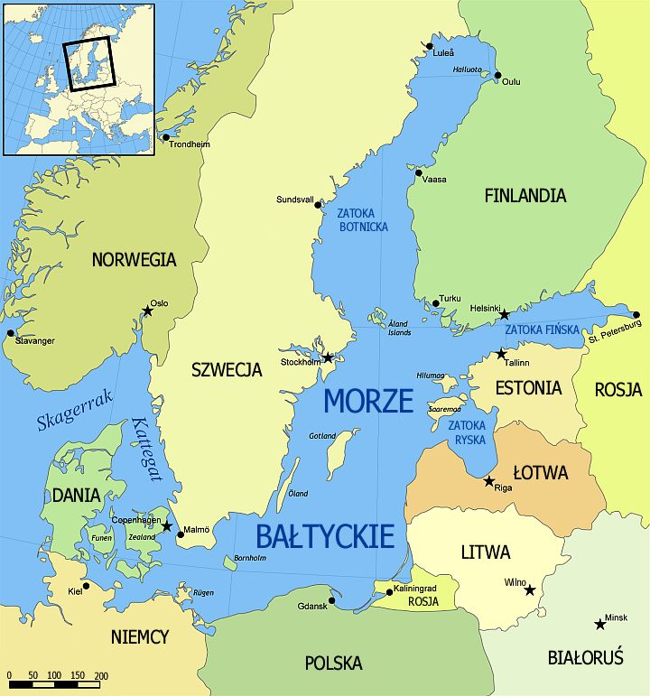 Morze Ba tyckie Przyroda I Geografia SP 130 W odzi