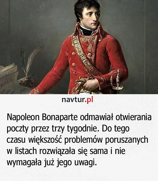 Sposób Napoleona Bonaparte na problemy