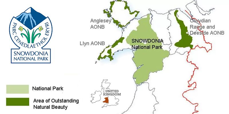 Park Narodowy Snowdonia - Mapa