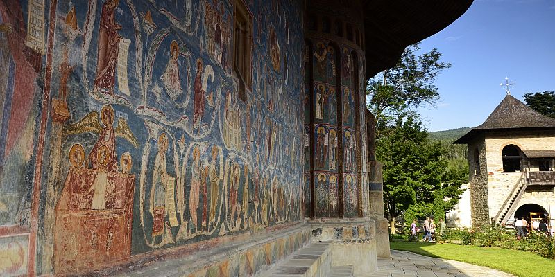 Bukowina rumuńska - malowany monastyr
