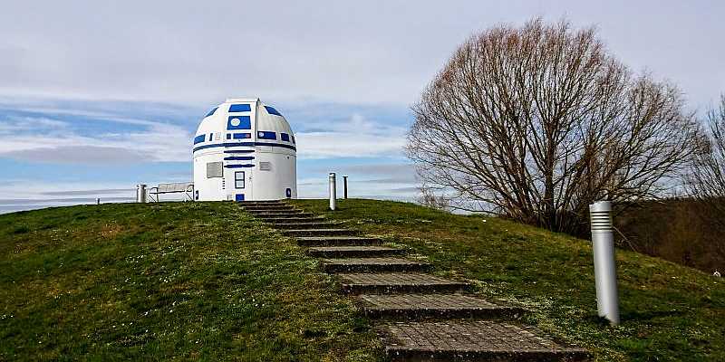Niemieckie obserwatorium zamieniło się w ogromnego R2-D2