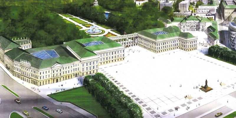 Odbudowa Pałacu Saskiego w Warszawie