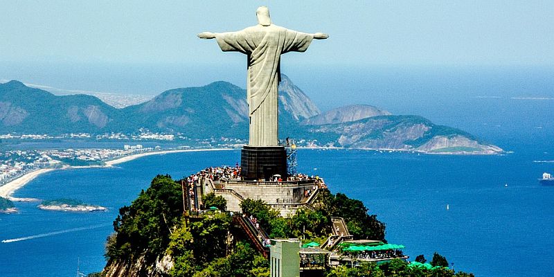Statua Chrystusa Zbawiciela w Rio De Janeiro