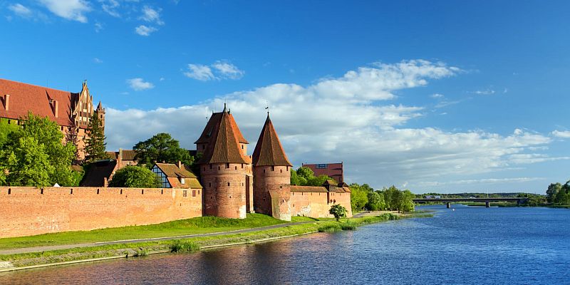 Trasa zamków gotyckich dla miłośników historii - Malbork