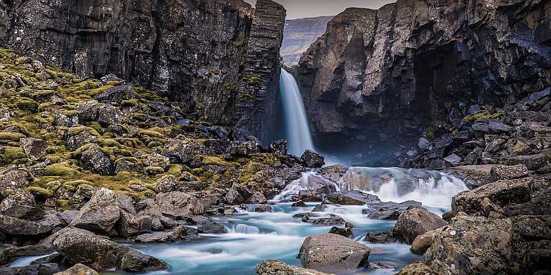 Islandia - Wodospad