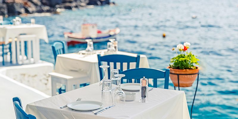 na Santorini z Itaką