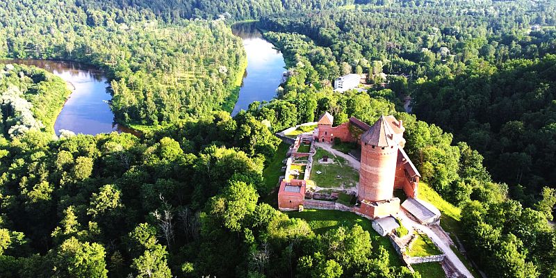 Park Narodowy Gauja - Zamek Turiada