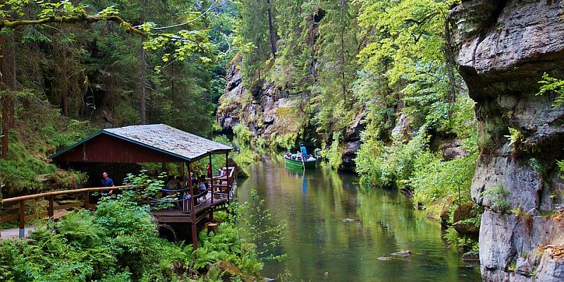 Czeska Szwajcaria - Wąwóz Edmunda