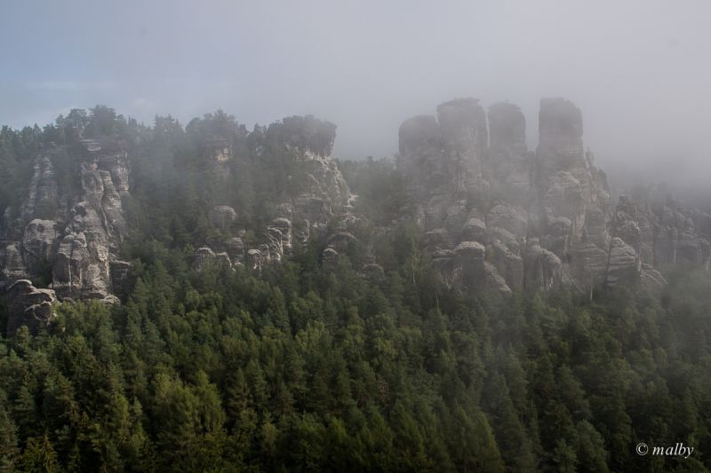 Skały Bastei