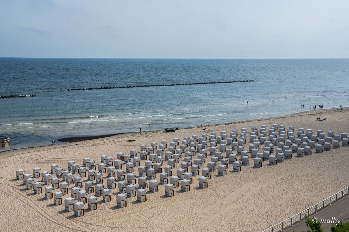 Kosze na plaży