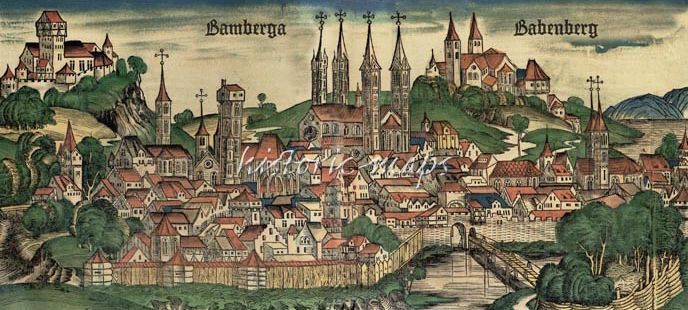 Bamberg w 1490 roku