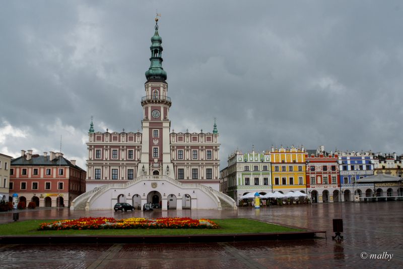 Rynek po deszczu