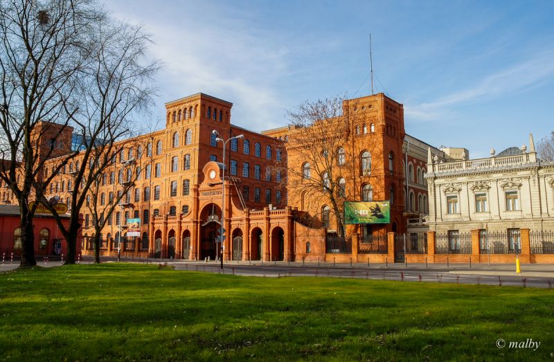 Manufaktura, dawna fabryka Izraela Poznańskiego 