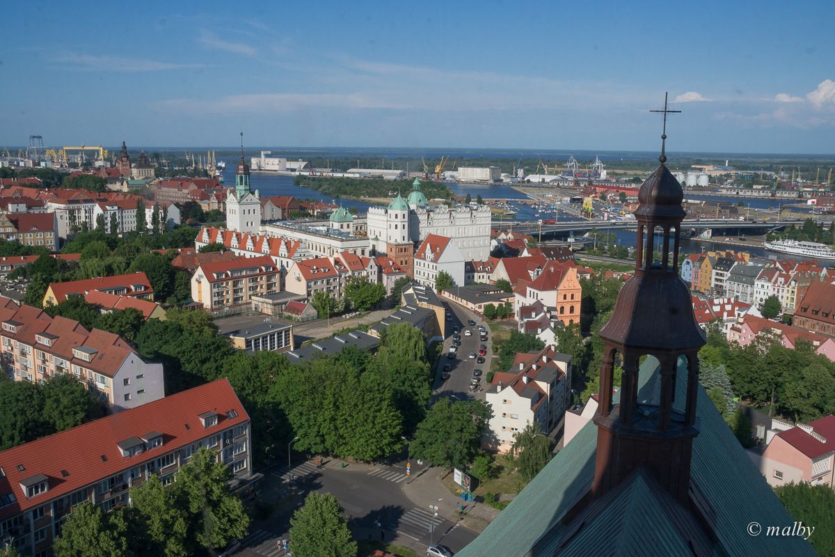 Panorama Szczecina