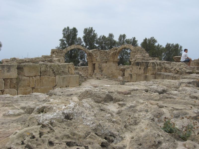 Kato Pafos - Zamek Saranta Kolones