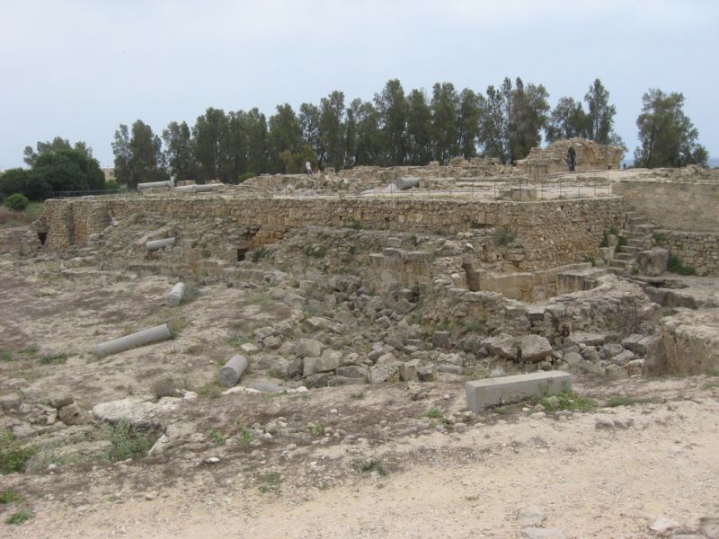 Kato Pafos - Zamek Saranta Kolones