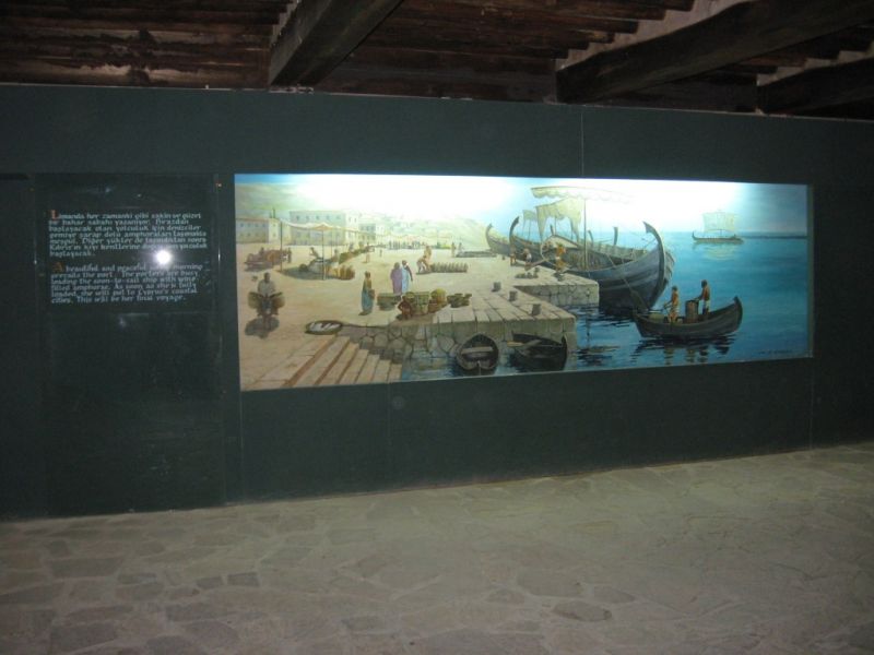 Zamek - muzeum wraku z Kyrenii
