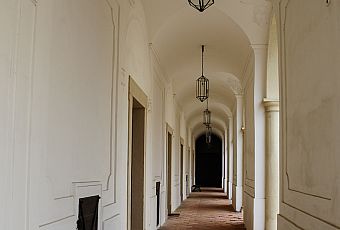 Zamkowy korytarz