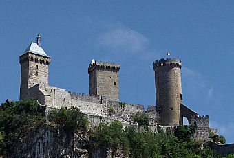 Zamek w Foix