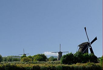 Wiatraki w Kinderdijk