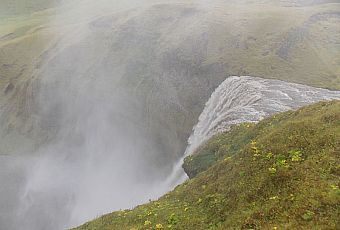 Wodospad Skógafoss