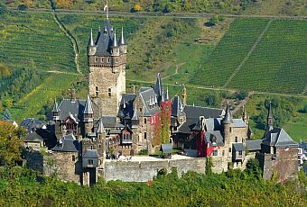 Zamek Reichsburg w Cochem