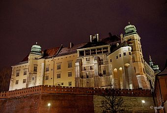 Wawel wieczorem