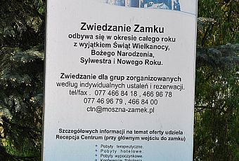 Zamek w Mosznej