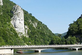 Statua Decebala nad Dunajem