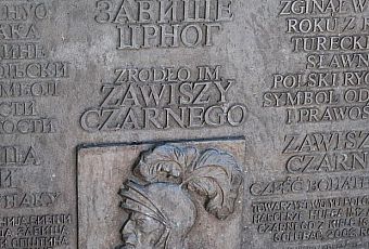 Tablica pamiątkowa Zawiszy Czarnego