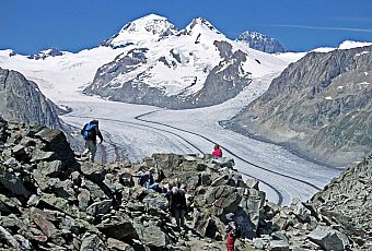 Lodowiec Aletsch