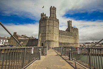 Zamek w Caernarfon