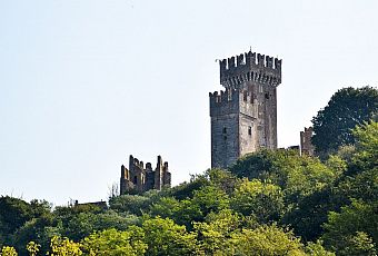 Zamek Scaligerich w Valeggio sul Mincio