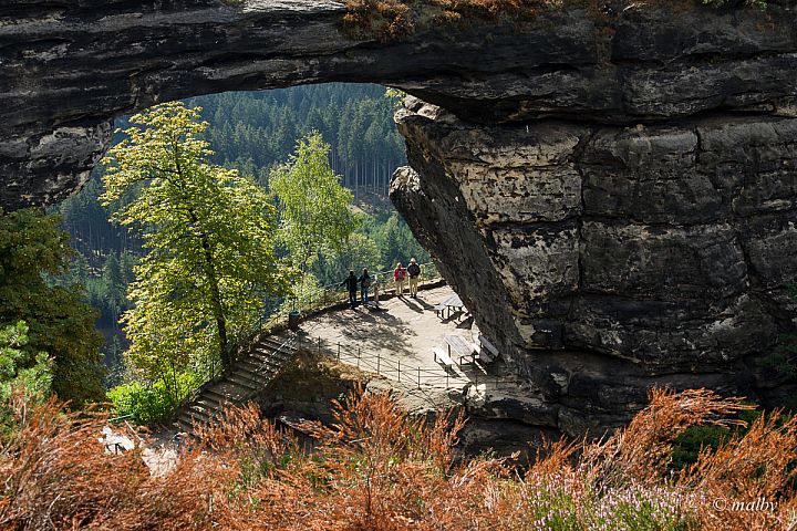 Brama Pravcicka - Brama Pravcicka z góry