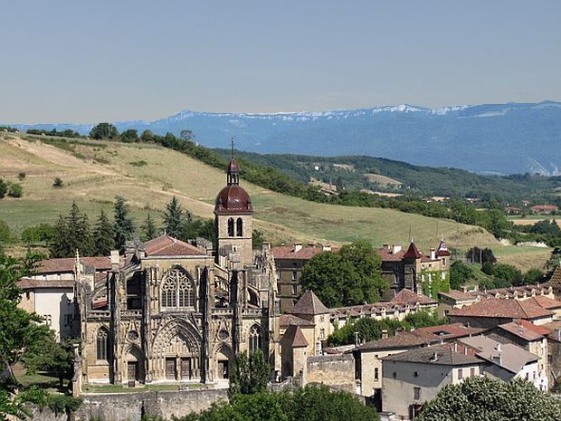 Kościół Opacki w Saint-Antoine-l'Abbaye