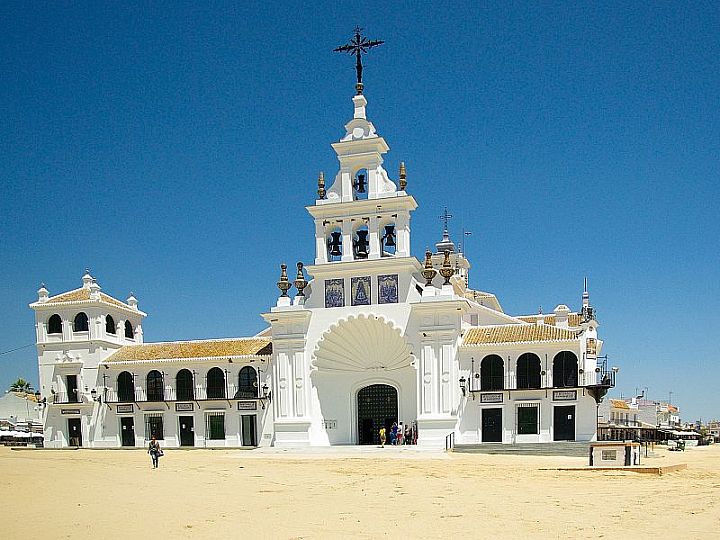 Kaplica w El Rocío