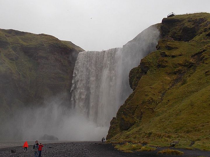 Wodospad Skógafoss