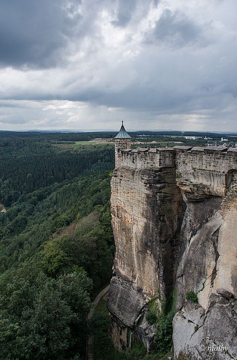 Twierdza Königstein - Fragment Twierdzy