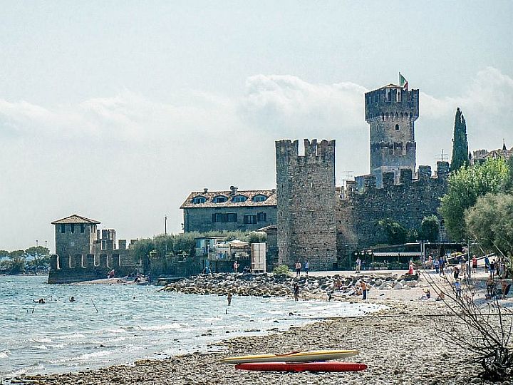 Zamek Scaligerich w Sirmione