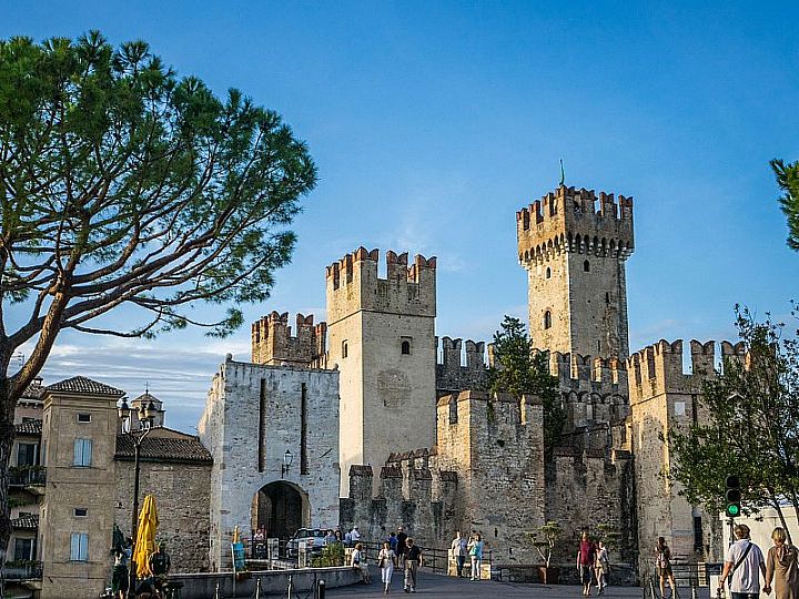 Zamek Scaligerich w Sirmione