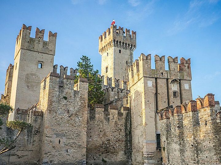 Zamek Scaligerich w Sirmione