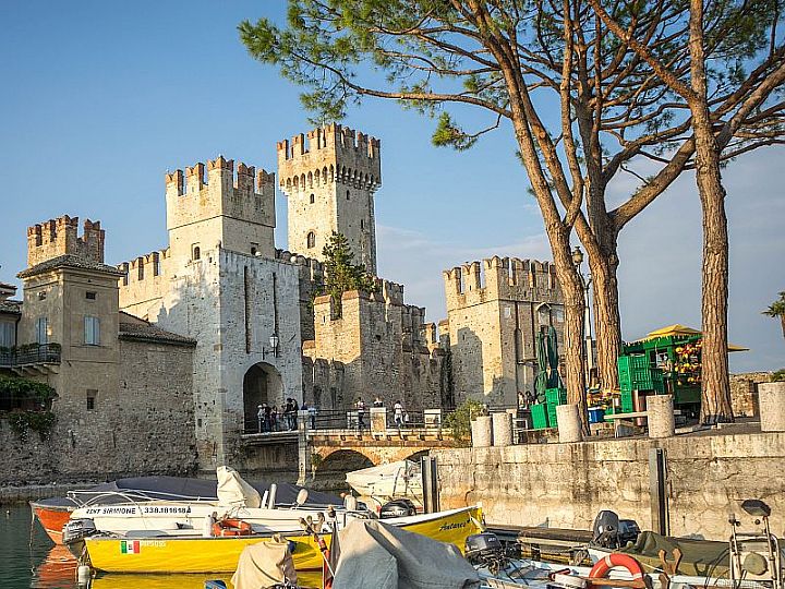 Zamek Scaligerich w Sirmione