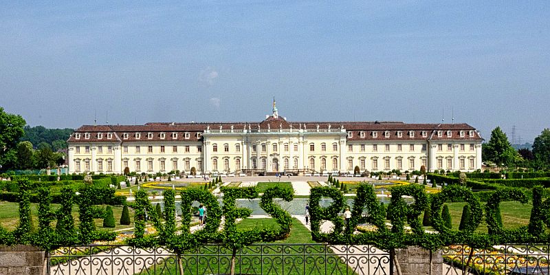 Pałac Ludwigsburg - panorama