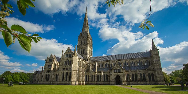 Katedra w Salisbury - panorama