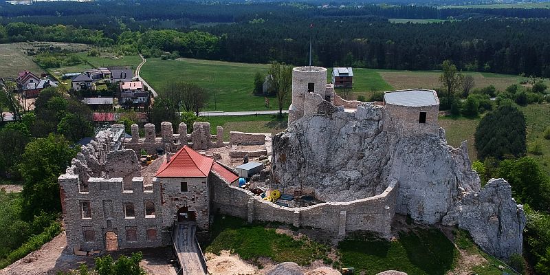 Zamek Rabsztyn - panorama