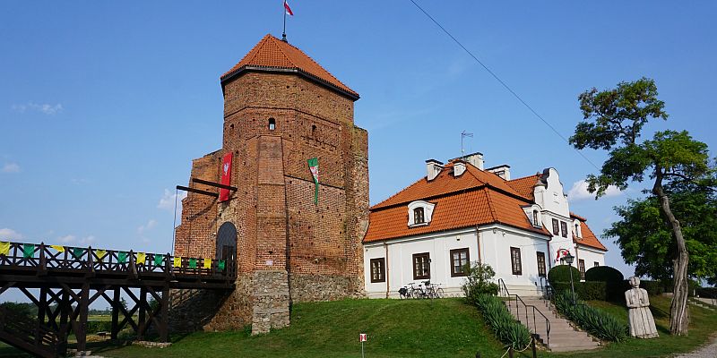 Zamek w Liwie - panorama