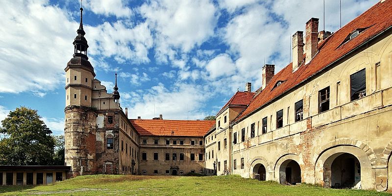 Zamek w Głogówku - panorama