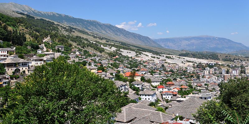 Gjirokastra - panorama