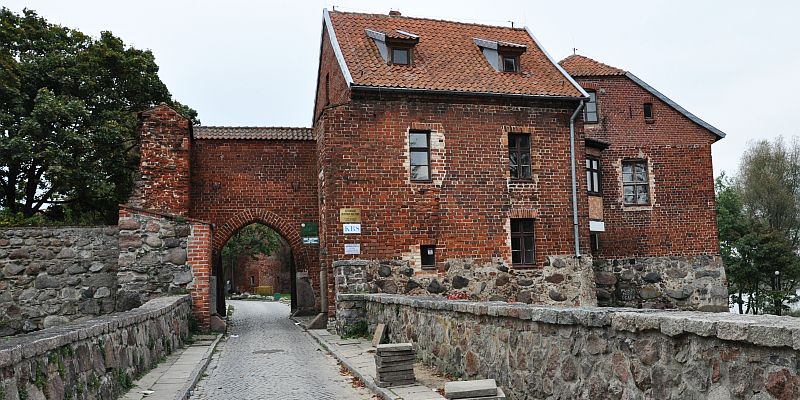 Zamek Sztum - panorama