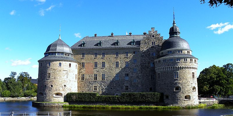 Zamek Örebro - panorama
